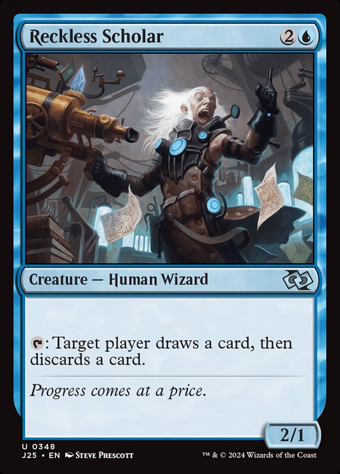 Erudito Incauto / Reckless Scholar - Magic: The Gathering - MoxLand