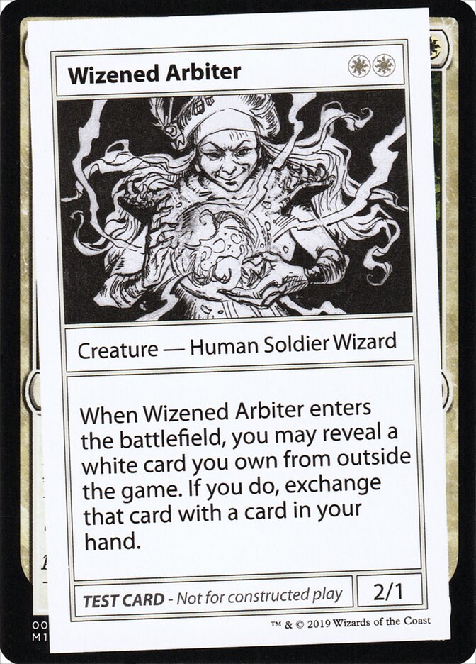 Wizened Arbiter - Magic: The Gathering - MoxLand