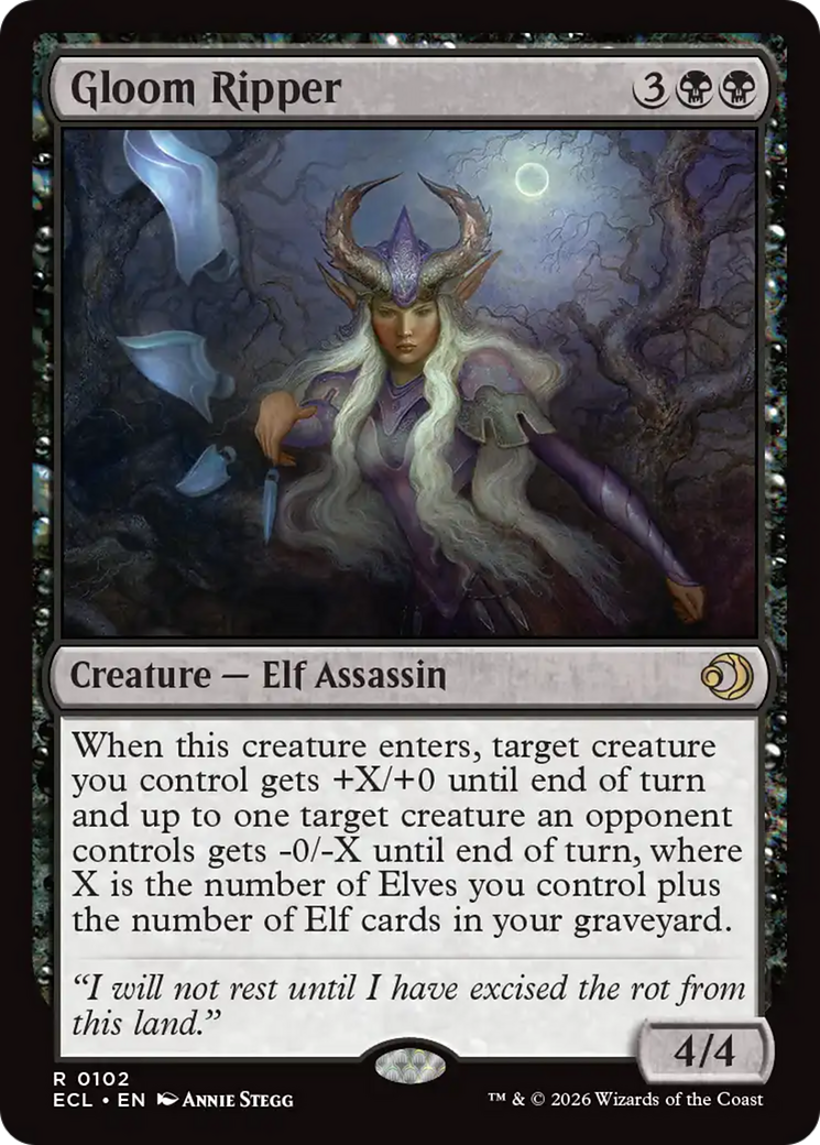 Dilacerador Sombrio / Gloom Ripper - Magic: The Gathering - MoxLand