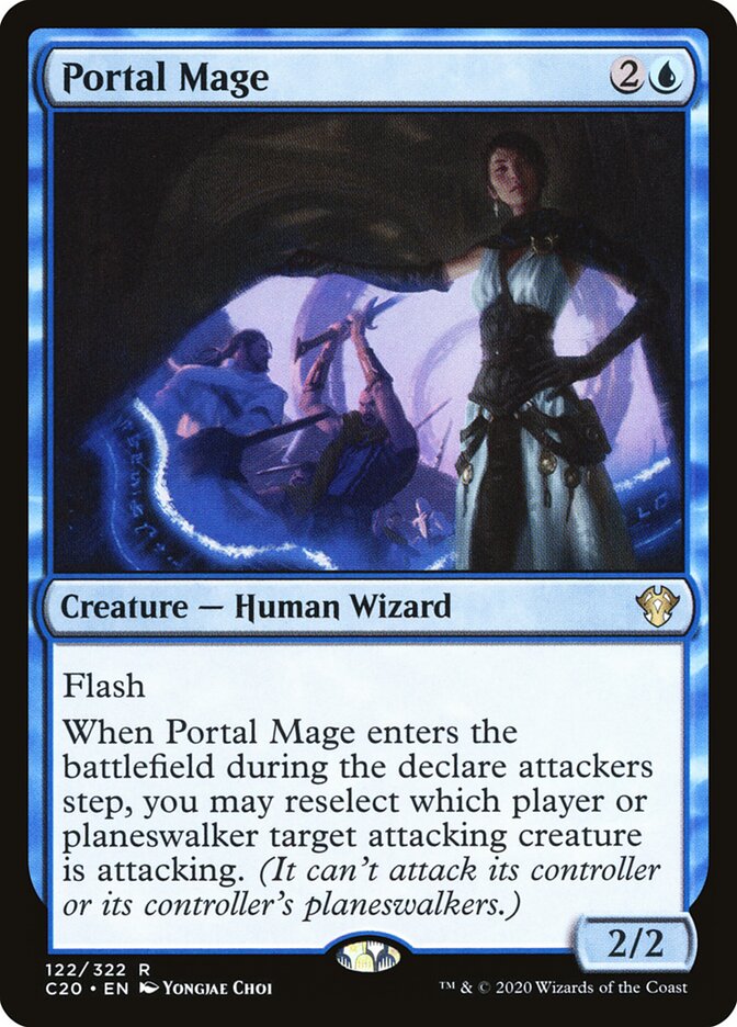 Maga do Portal / Portal Mage - Magic: The Gathering - MoxLand