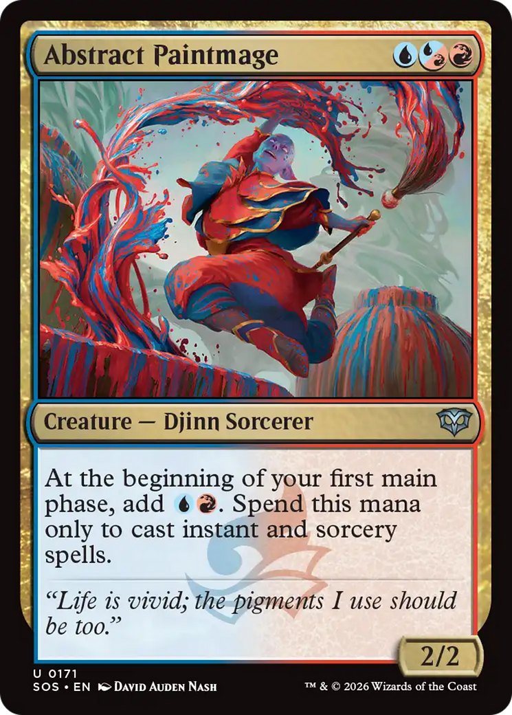 Abstract Paintmage - Magic: The Gathering - MoxLand