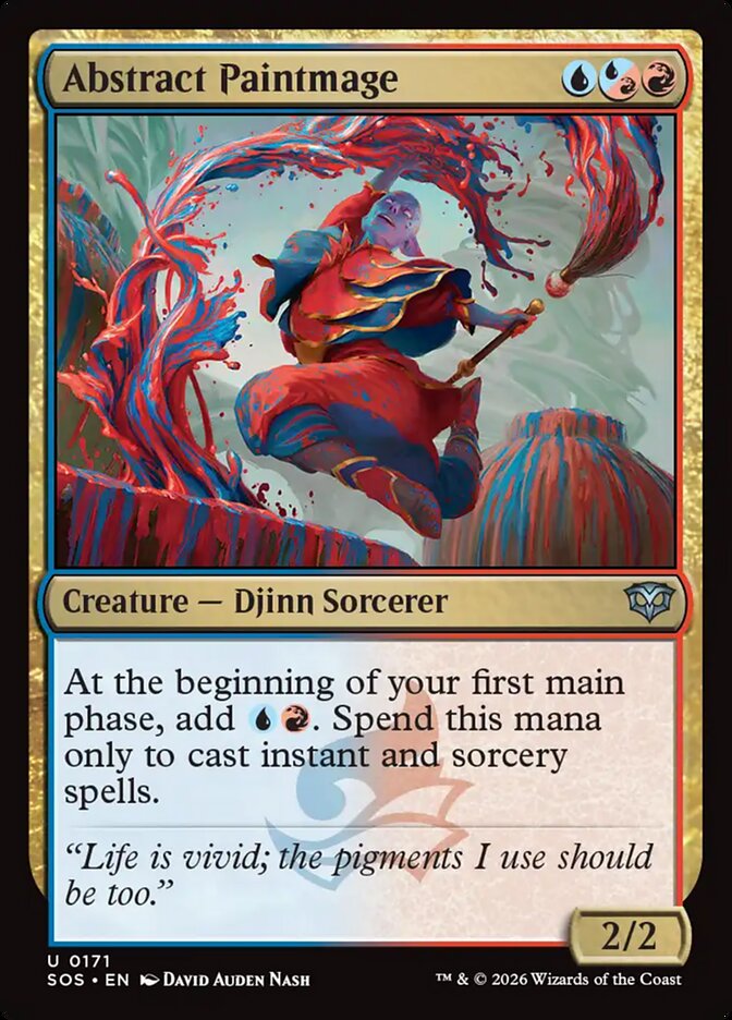 Abstract Paintmage - Magic: The Gathering - MoxLand
