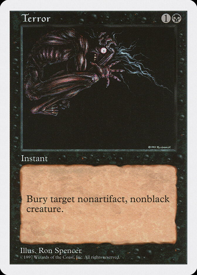 Terror - Magic: The Gathering - MoxLand