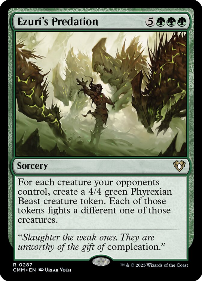Predação de Ezuri / Ezuri's Predation - Magic: The Gathering - MoxLand