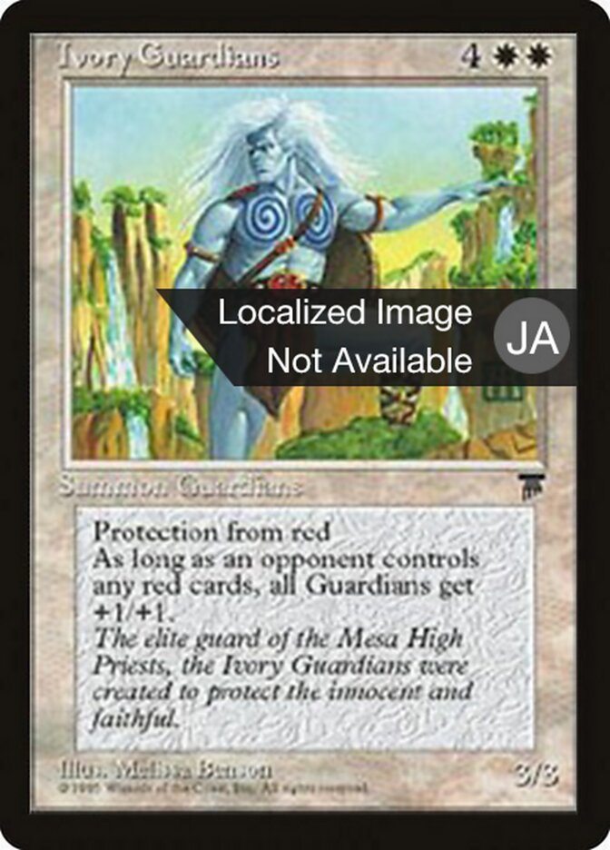 Guardiões de Marfim / Ivory Guardians - Magic: The Gathering - MoxLand