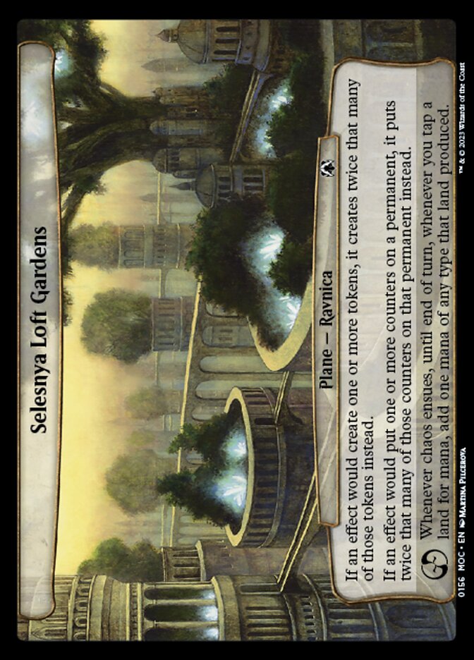 Jardins Suspensos de Selesnya / Selesnya Loft Gardens - Magic: The Gathering - MoxLand