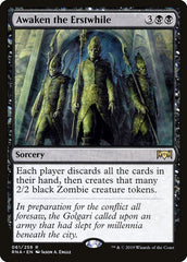 Despertar os Vetustos / Awaken the Erstwhile - Magic: The Gathering - MoxLand