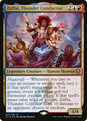 Zaffai, Maestro do Trovão / Zaffai, Thunder Conductor - Magic: The Gathering - MoxLand