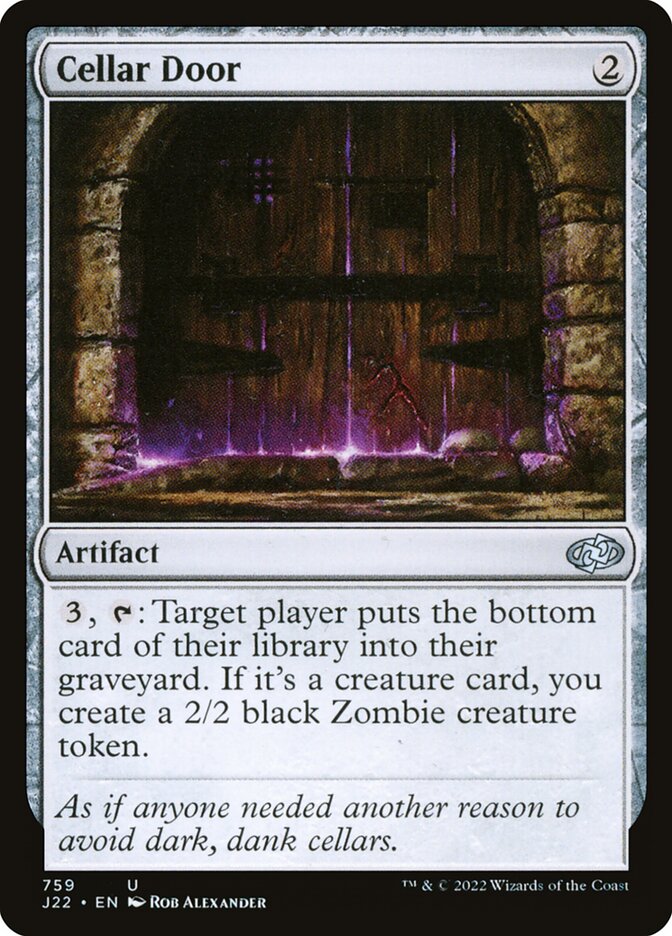 Porta do Porão / Cellar Door - Magic: The Gathering - MoxLand