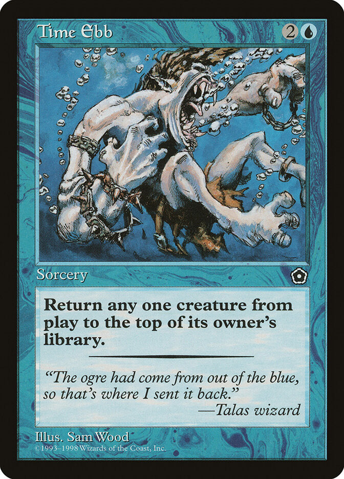 Refluxo do Tempo / Time Ebb - Magic: The Gathering - MoxLand