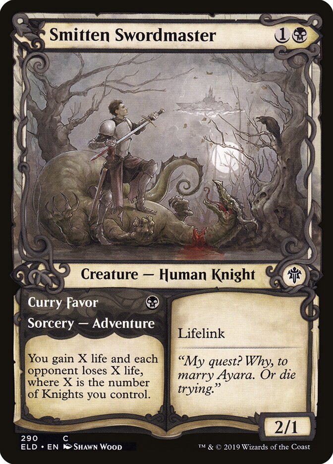 Mestre Espadachim Apaixonado / Smitten Swordmaster - Magic: The Gathering - MoxLand