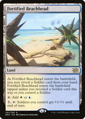Cabeça de Ponte Fortificada / Fortified Beachhead - Magic: The Gathering - MoxLand