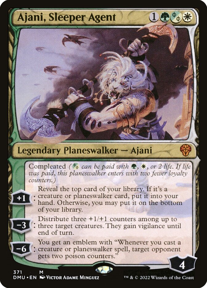 Ajani, Agente Adormecido / Ajani, Sleeper Agent - Magic: The Gathering - MoxLand