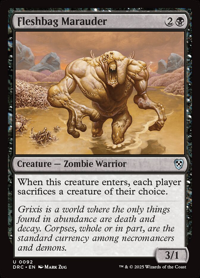 Saqueador Saco-de-carne / Fleshbag Marauder - Magic: The Gathering - MoxLand