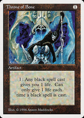 Trono de Ossos / Throne of Bone - Magic: The Gathering - MoxLand