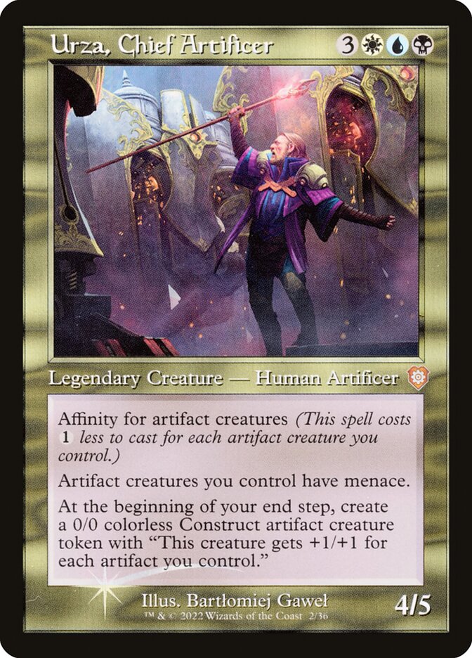 Urza, Artífice Chefe / Urza, Chief Artificer - Magic: The Gathering - MoxLand