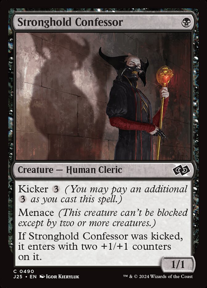 Confessor da Fortaleza / Stronghold Confessor - Magic: The Gathering - MoxLand