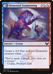 Invocação Elemental / Elemental Summoning - Magic: The Gathering - MoxLand