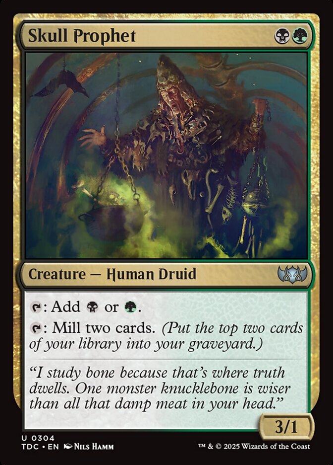 Profetisa do Crânio / Skull Prophet - Magic: The Gathering - MoxLand
