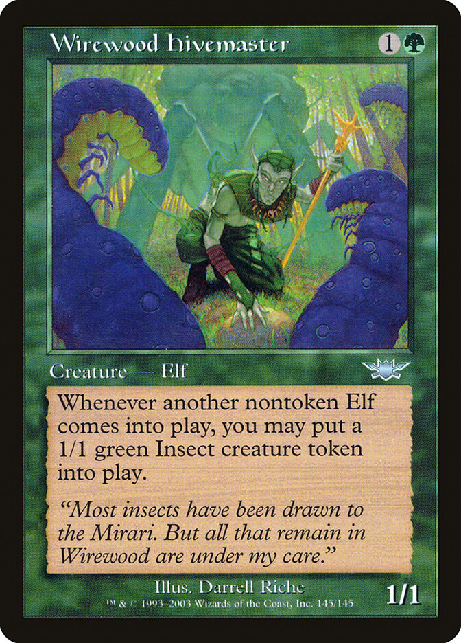 Mestre da Colméia de Wirewood / Wirewood Hivemaster - Magic: The Gathering - MoxLand