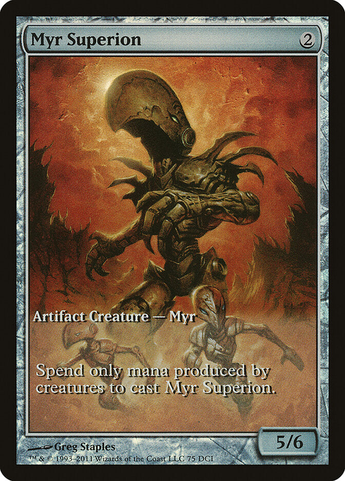 Myr Superion - Magic: The Gathering - MoxLand