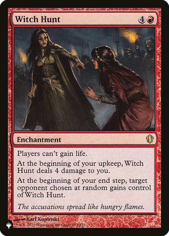 Witch Hunt - Magic: The Gathering - MoxLand