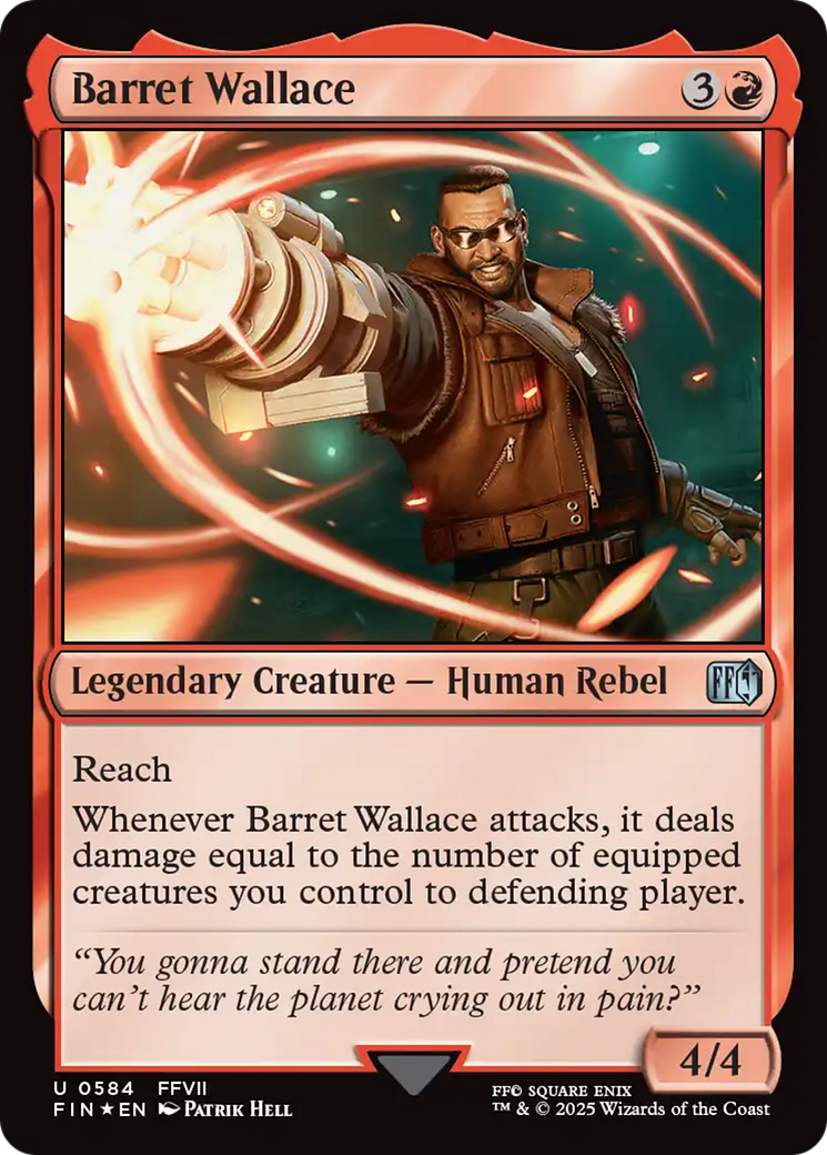 Barret Wallace - Magic: The Gathering - MoxLand