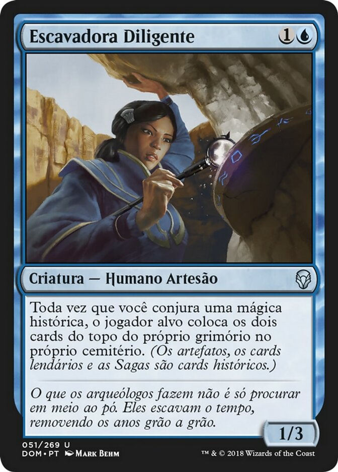 Escavadora Diligente / Diligent Excavator - Magic: The Gathering - MoxLand