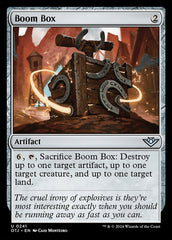 Caixa do Bum / Boom Box - Magic: The Gathering - MoxLand