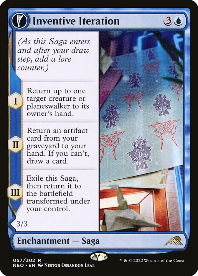 Iteração Inventiva / Inventive Iteration - Magic: The Gathering - MoxLand