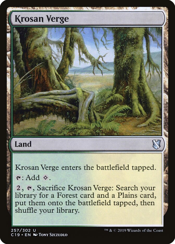Orla Krosana / Krosan Verge - Magic: The Gathering - MoxLand