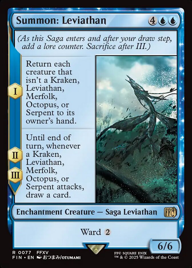Invocação: Leviatã / Summon: Leviathan - Magic: The Gathering - MoxLand