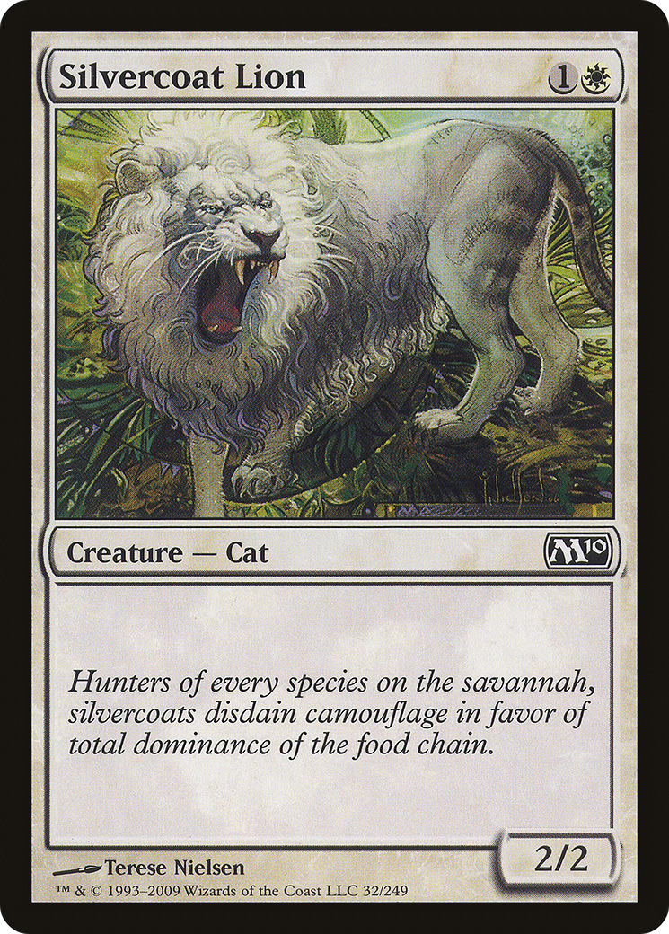 Leão Pele-de-Prata / Silvercoat Lion - Magic: The Gathering - MoxLand