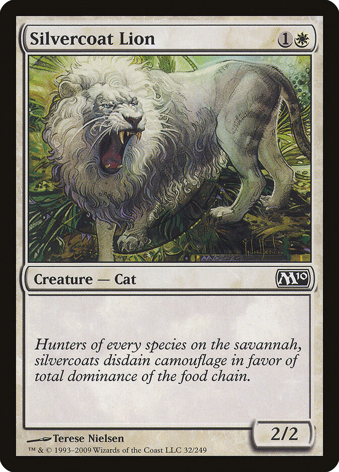 Leão Pele-de-Prata / Silvercoat Lion - Magic: The Gathering - MoxLand