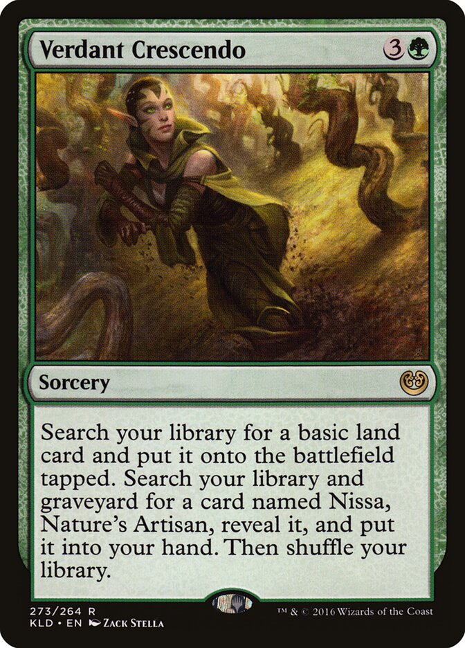 Crescendo Verdejante / Verdant Crescendo - Magic: The Gathering - MoxLand