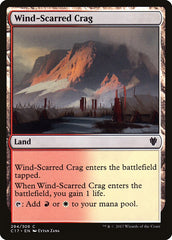 Penhasco Marcado pelo Vento / Wind-Scarred Crag - Magic: The Gathering - MoxLand