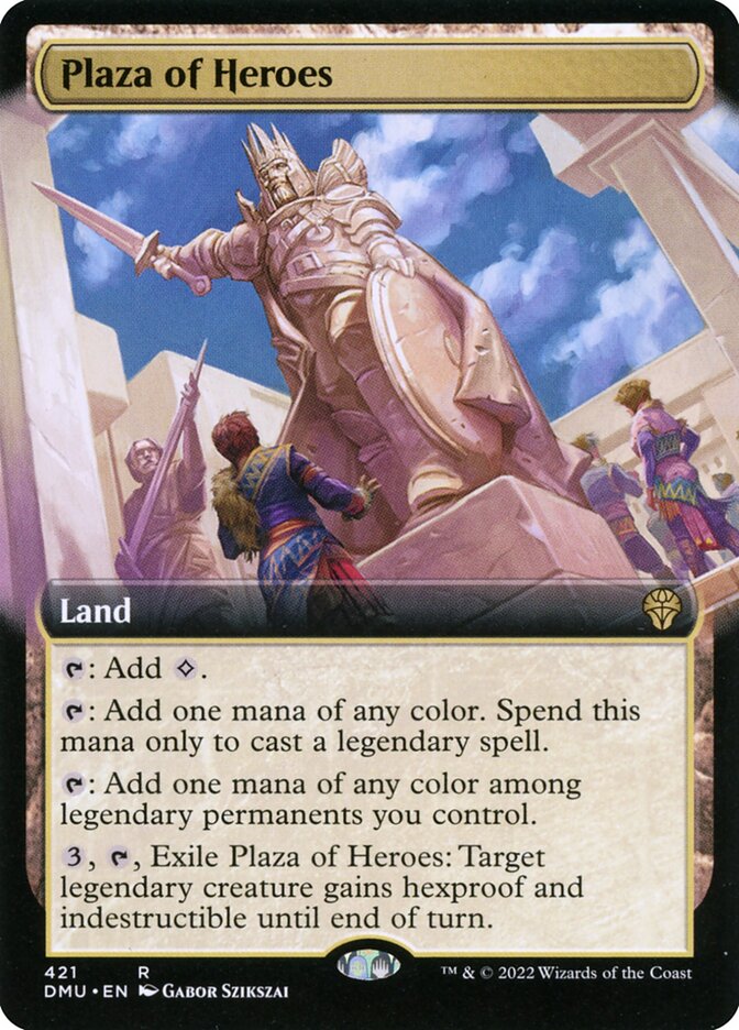 Praça dos Heróis / Plaza of Heroes - Magic: The Gathering - MoxLand