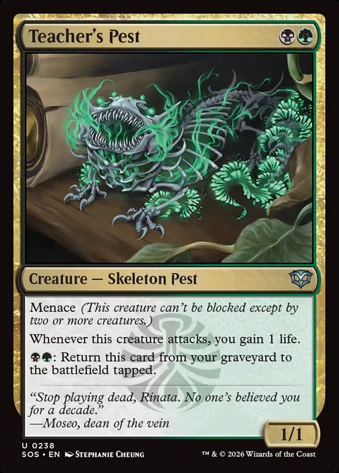 Teacher's Pest - Magic: The Gathering - MoxLand