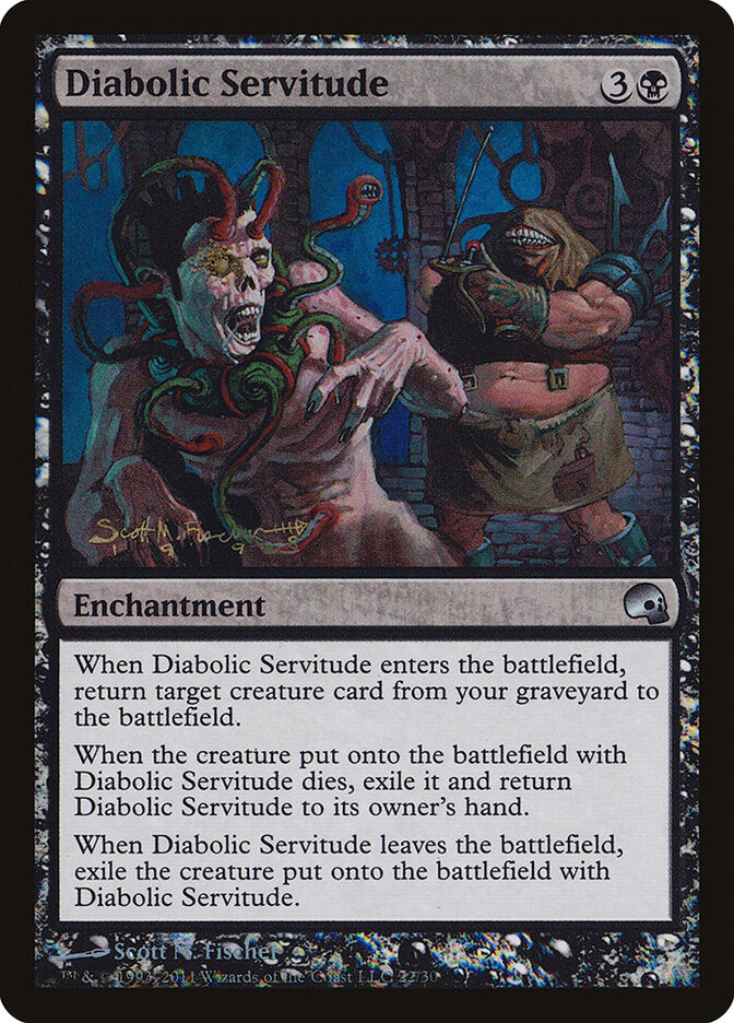 Servidão Diabólica / Diabolic Servitude - Magic: The Gathering - MoxLand