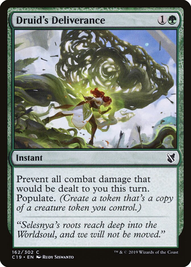 Salvação do Druida / Druid's Deliverance - Magic: The Gathering - MoxLand
