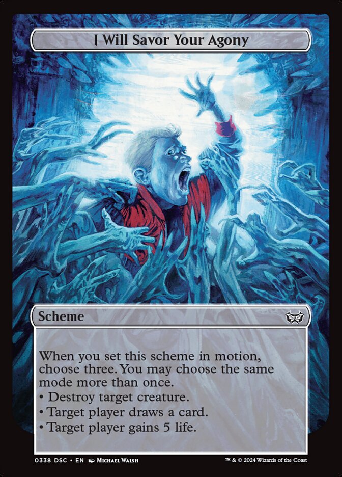 I Will Savor Your Agony - Magic: The Gathering - MoxLand