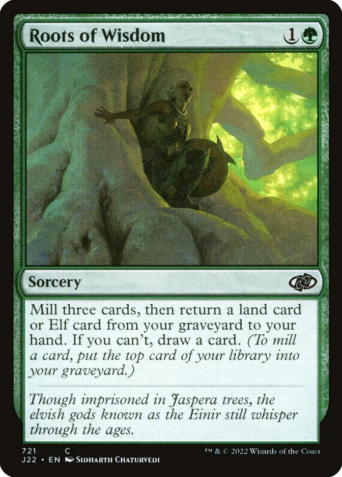 Raízes de Sabedoria / Roots of Wisdom - Magic: The Gathering - MoxLand