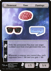 Elemental Time Flamingo - Magic: The Gathering - MoxLand