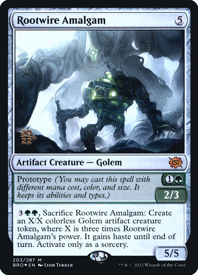 Amálgama de Radifios / Rootwire Amalgam - Magic: The Gathering - MoxLand