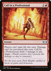 Chamar um Profissional / Call In a Professional - Magic: The Gathering - MoxLand
