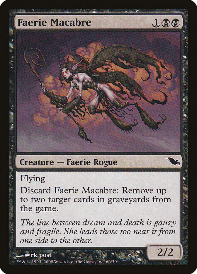 Fada Macabra / Faerie Macabre - Magic: The Gathering - MoxLand