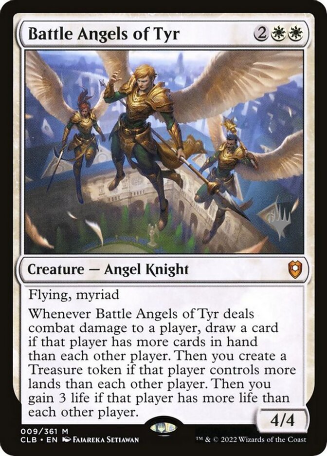 Anjos de Batalha de Tyr / Battle Angels of Tyr - Magic: The Gathering - MoxLand