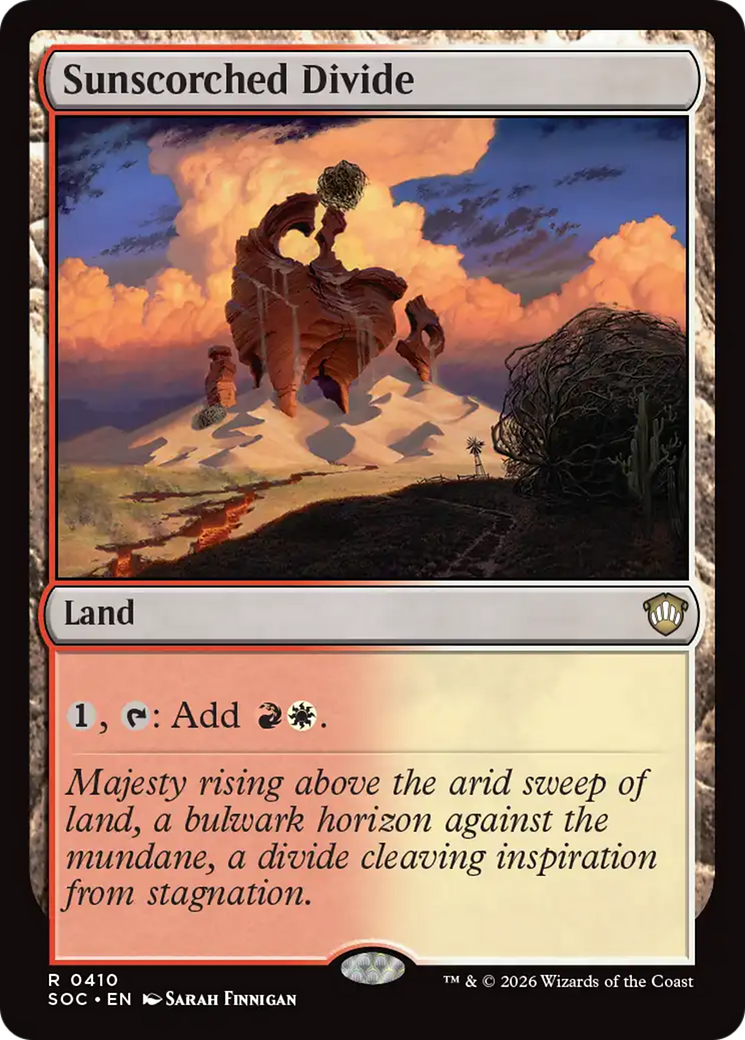 Sunscorched Divide - Magic: The Gathering - MoxLand