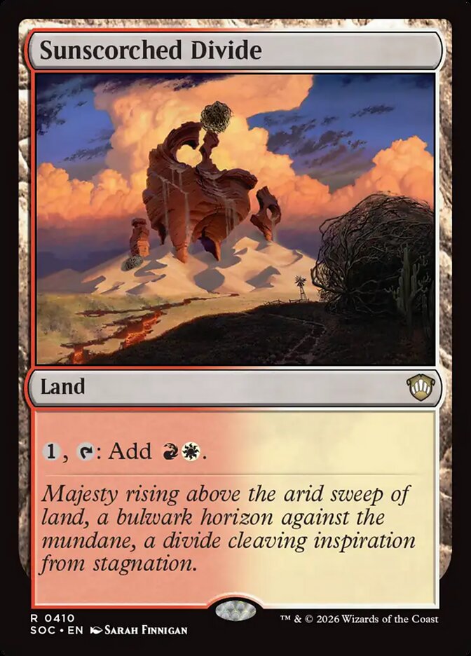 Sunscorched Divide - Magic: The Gathering - MoxLand