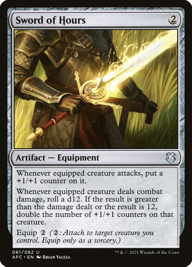 Espada das Horas / Sword of Hours - Magic: The Gathering - MoxLand